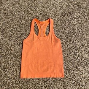 Lululemon orange soda race length swiftly tech tank 2.0